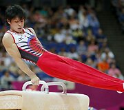 Gimnastas Kohei Uchimura i&scaron; Japonijos