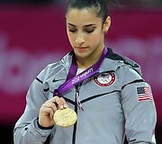 Gimnastė Alexandra Raisman i&scaron; JAV
