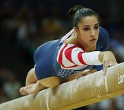 Gimnastė Alexandra Raisman i&scaron; JAV