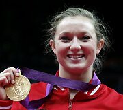 Gimnastė Rosannagh Maclennan i&scaron; Kanados