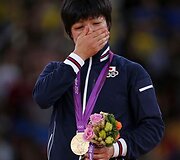 Graikų-romėnų imtynininkė Hitomi Obara i&scaron; Japonijos
