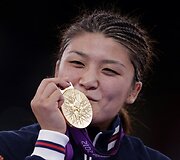 Graikų-romėnų imtynininkė Kaori Icho i&scaron; Japonijos