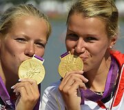 Ikrluotojos Tina Dietze ir Franziska Weber i&scaron; Vokietijos