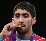 Imtynininkas Toghrulas Asgarovas i&scaron; Azerbaidžano laimėjo ausko medalį 60 kg svorio kategorijoje