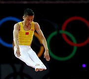Kinijos gimnastas Dongas Dongas