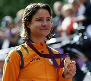 Olandijos dviratininkė Marianne Vos