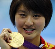 Plaukikė Liuyang Jiao i&scaron; Kinijos