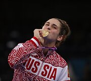 Rusijos imtynininkė Natalia Vorobieva
