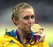 Sally Pearson i&scaron; Australijos laimėjo 100 m bėgimą su kliūtimis