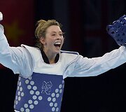 Tekvondo kovotoja Jade Jones i&scaron; Didžiosios Britanijos