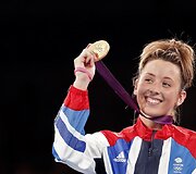 Tekvondo kovotoja Jade Jones i&scaron; Didžiosios Britanijos