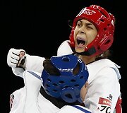 Tekvonodo kovotoja Milica Madič i&scaron; Serbijos laimėjo aukso medalį +67 kg kategorijoje
