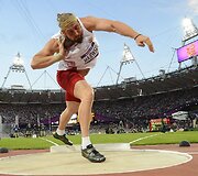 Tomasz Majewski i&scaron; Lenkijos laimėjo aukso medalį rutulio stumimo rungtyje