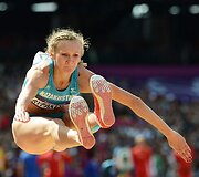 Tri&scaron;uolininkė Olga Rypakova i&scaron; Kazakstano