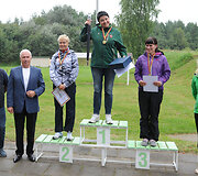 Daina Gudzinevičiūtė (centre)