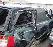 &bdquo;Audi&ldquo; automobilis po avarijos
