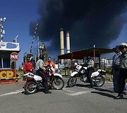 Gaisras Venesuelos naftos perdirbimo įmonėje