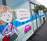Akcijos pristatymo akimirka