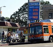 Degalų kainos Los Andžele