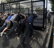 Protestuotojai Atėnuose