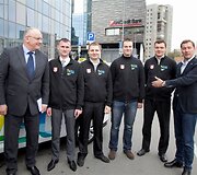 Naujųjų Vilniaus savivaldybės taksi automobilių pristatymas