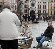 Pota pries staliuko San Marko aik&scaron;tėje