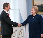 Deividas Matulionis ir Dalia Grybauskaitė