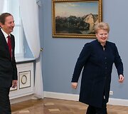 Deividas Matulionis ir Dalia Grybauskaitė