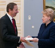 Deividas Matulionis ir Dalia Grybauskaitė