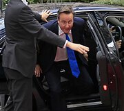 Didžiosios Britanijos ministras pirmininkas Davidas Cameronas
