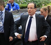 Prancūzijos prezidentas Francois Hollande'as