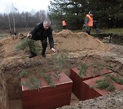 Perlaidojami Prancūzijos karių palaikai