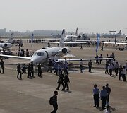 Aviacijos paroda Kinijoje