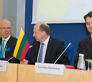 Goranas Lindblatas, Andrius Kubilius ir Ronaldas Račinskas