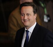 Didžiosios Britanijos ministras pirmininkas Davidas Cameronas