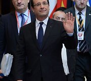 Prancūzijos prezidentas Francois Hollande'as
