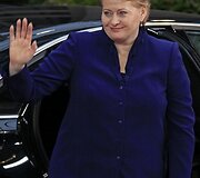 Lietuvos prezidentė Dalia Grybauskaitė