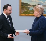 Arūnas Gelūnas ir Dalia Grybauskaitė