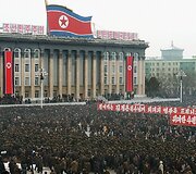 &Scaron;iaurės Korėjoje &scaron;venčiamas sėkmingas raketos paleidimas