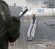 &Scaron;iaurės Korėjos &bdquo;Unha-3&ldquo; raketos dalis