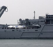 Kariniame laive gabenama &Scaron;iaurės Korėjos &bdquo;Unha-3&ldquo; raketos dalis