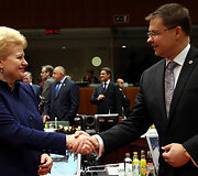 Dalia Grybauskaitė Europos Vadovų Tarybos posėdyje