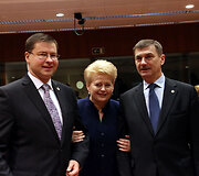 Dalia Grybauskaitė Europos Vadovų Tarybos posėdyje