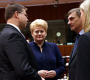 Dalia Grybauskaitė Europos Vadovų Tarybos posėdyje