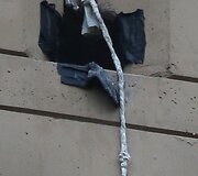 Langas, per kurį pabėgo nuteisti plė&scaron;ikai.
