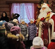 Senio &Scaron;alčio susitikimas su vaikais