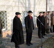 Memorialinės lentos atidengimo ceremonija