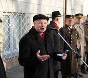 Memorialinės lentos atidengimo ceremonija