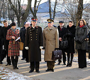 Memorialinės lentos atidengimo ceremonija