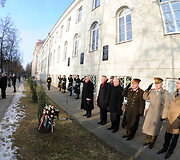 Memorialinės lentos atidengimo ceremonija
